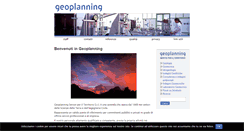 Desktop Screenshot of geoplanning.it